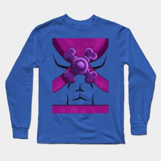 Skeletor Chest Long Sleeve T-Shirt